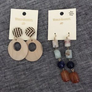 2 for 1 world market earrings